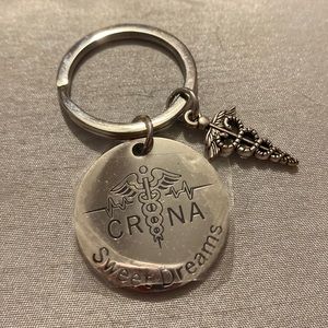 Certificated Registered Nurse Anesthetist Keychain